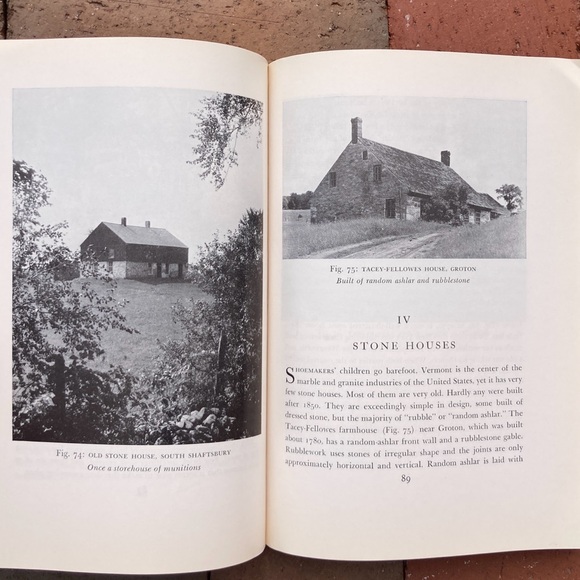 Old Vermont Houses 1763-1850 Architecture History Nostalgia Green Mountains - Picture 4 of 15